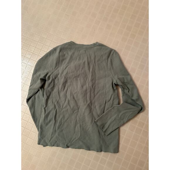 Pact Henley style top in light green size Medium - Picture 4 of 5